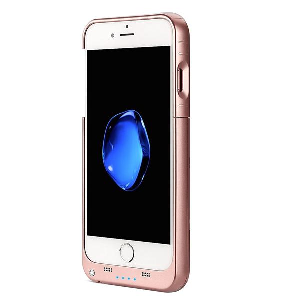 Grote foto iphone 7 6s 6 externe batterij accucase pack power bank 3200 mah rosegold telecommunicatie mobieltjes