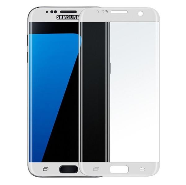 Grote foto professionele samsung galaxy s7 tempered glass 3d design full screen coverage wit telecommunicatie mobieltjes