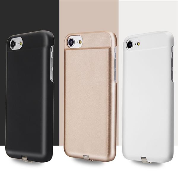 Grote foto iphone 7 plus 3 in 1 set draadloos opladen wireless premium transparante receiver case wit qi opla telecommunicatie opladers en autoladers