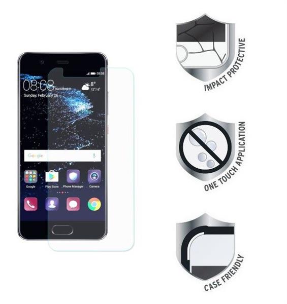 Grote foto huawei p10 lite tempered glass screenprotector anti burst tegen schokken vallen echt glas telecommunicatie mobieltjes