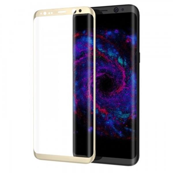 Grote foto samsung galaxy s8 plus 3d professional curve tempered glass screen protector goud telecommunicatie mobieltjes