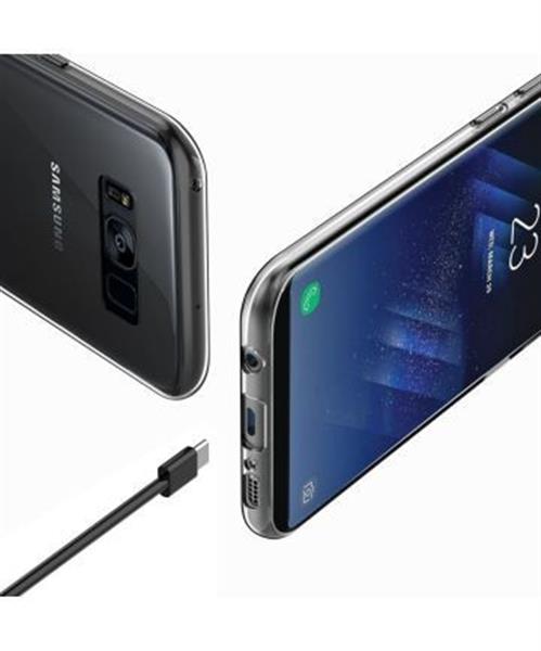 Grote foto samsung galaxy s8 plus transparant ultra dun premium soft gel hoesje telecommunicatie mobieltjes