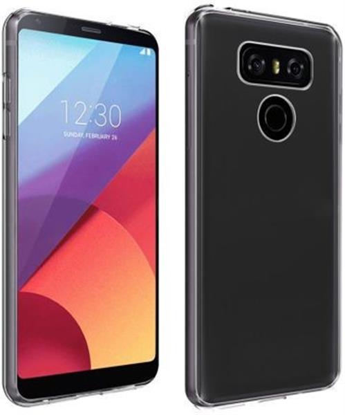 Grote foto 2 pack lg g6 transparant ultra dun premium soft gel hoesje telecommunicatie mobieltjes