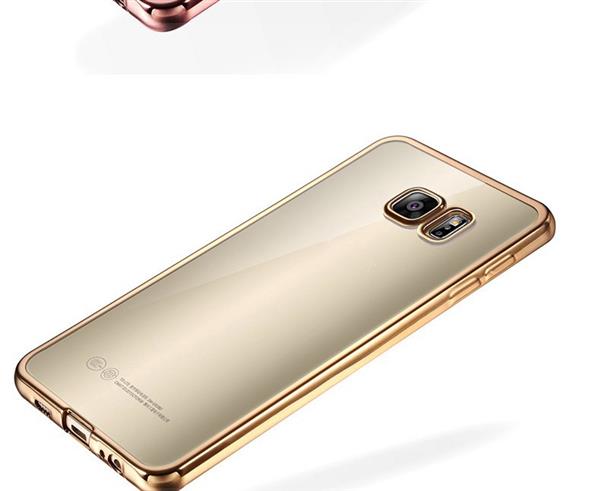 Grote foto samsung galaxy s8 electro shine tpu gel case goud telecommunicatie mobieltjes