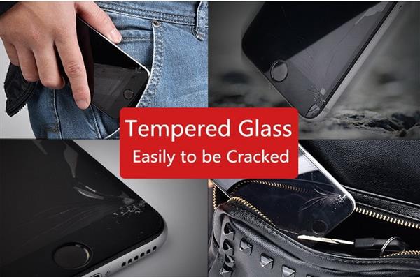 Grote foto liquid samsung s8 plus screenprotector 4d full cover tempered glass 9h anti shock liquid fles i telecommunicatie mobieltjes