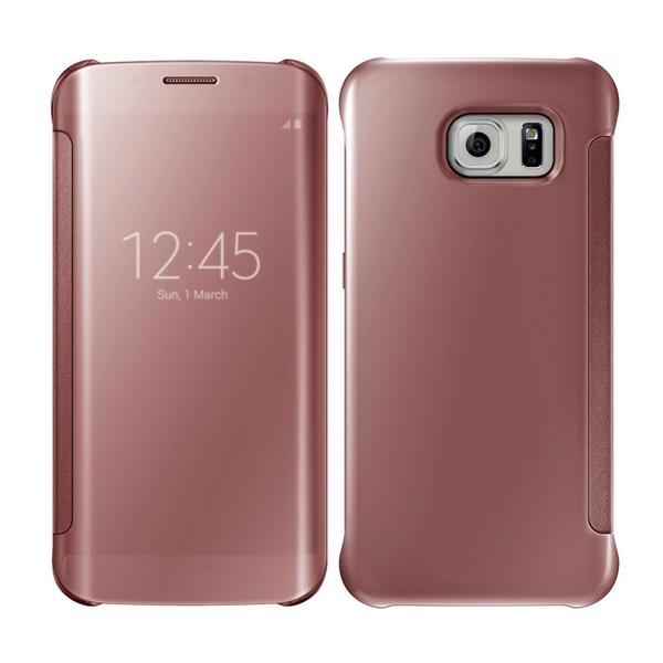 Grote foto s8 spiegel flip mirror cover rosegold telecommunicatie mobieltjes