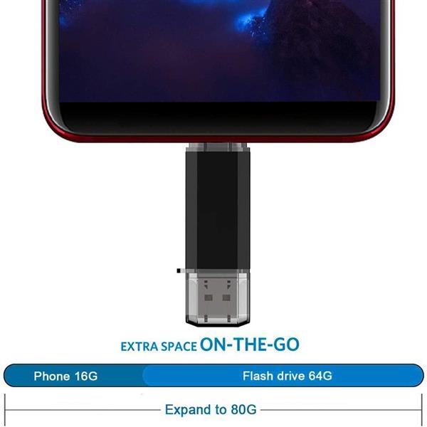 Grote foto drphone ultradrive 32gb 3 in 1 flashdrive usb c micro usb usb 3.0 otg usb stick geschi telecommunicatie opladers en autoladers