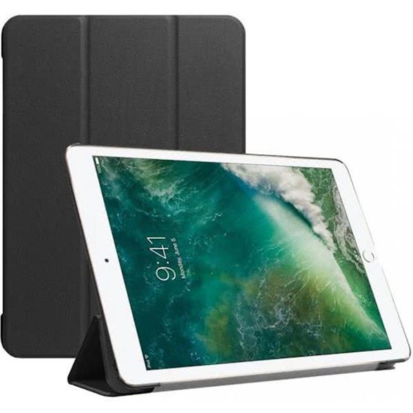 Grote foto ipad pro 10.5 2017 book case pu leder hoesje smart tri fold case zwart telecommunicatie mobieltjes