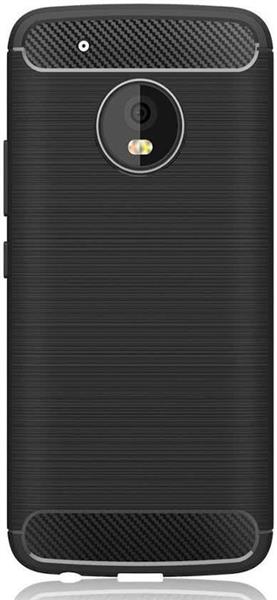 Grote foto moto g5 plus geborsteld tpu case ultimate drop proof siliconen case carbon fiber look telecommunicatie mobieltjes