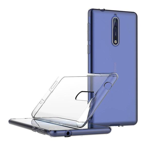 Grote foto nokia 8 transparant gel siliconen ultradunne case telecommunicatie mobieltjes