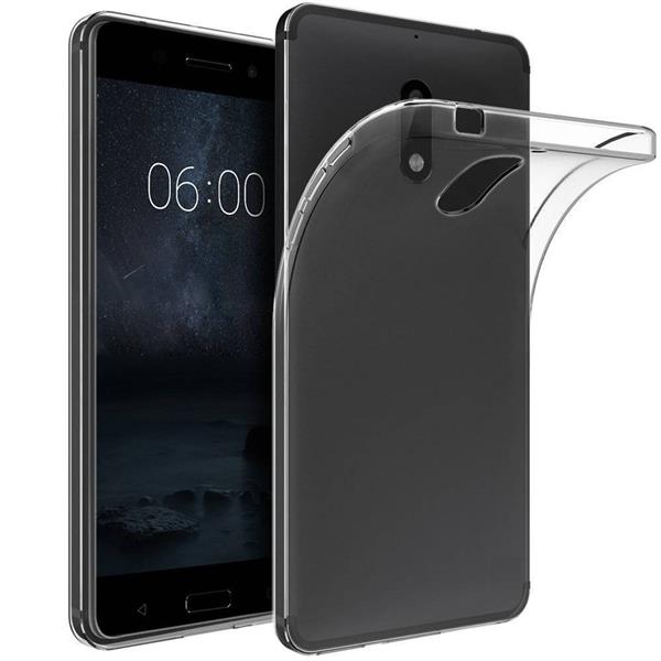 Grote foto nokia 6 transparant gel siliconen ultradunne case telecommunicatie mobieltjes