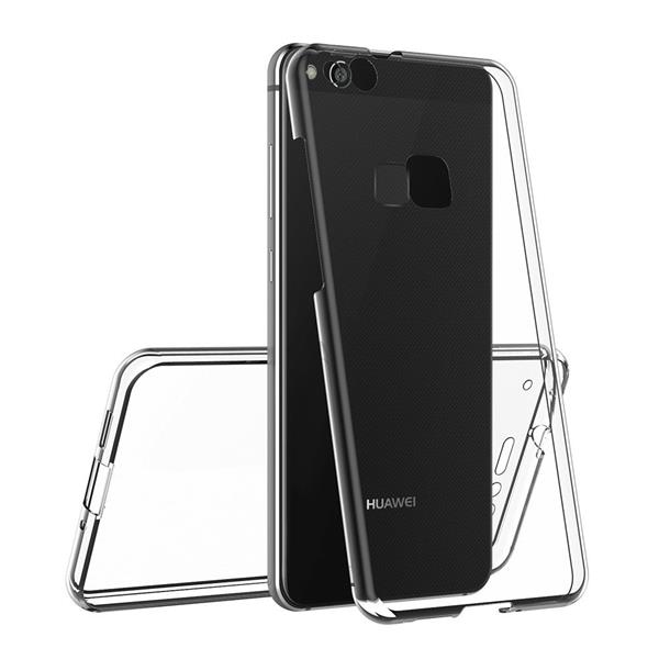 Grote foto huawei p10 lite dual tpu case 360 graden cover 2 in 1 voor en achter volledig transparant telecommunicatie mobieltjes