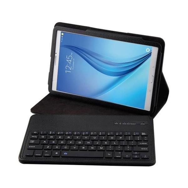 Grote foto samsung galaxy tab e 9.6 t560 hoesje bluetooth toetsenbord case premium pu lederen keyboard case telecommunicatie mobieltjes