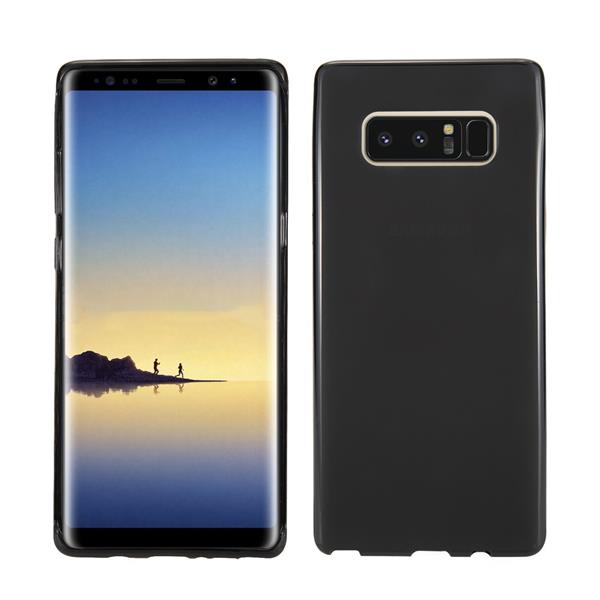 Grote foto note 8 ultra dun hoesje tpu siliconen hoes zwart telecommunicatie mobieltjes