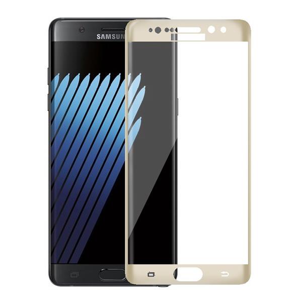 Grote foto professionele samsung galaxy note 7 tempered glass 3d design full screen coverage goud telecommunicatie mobieltjes