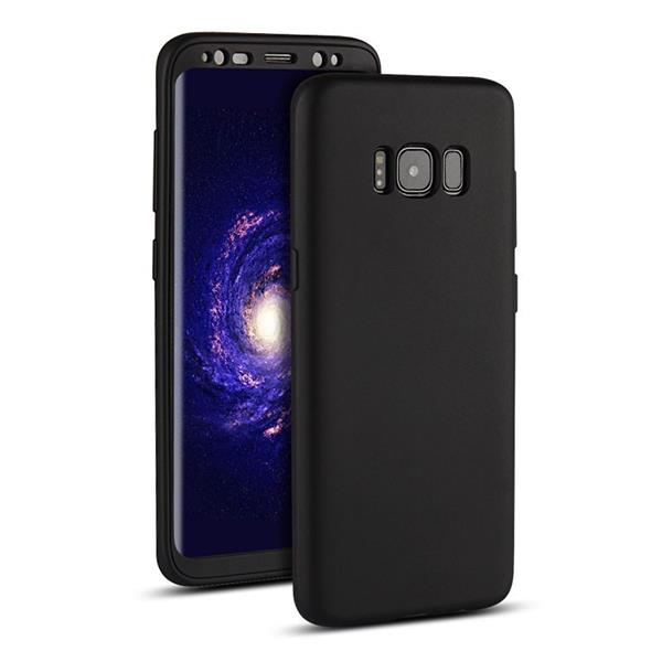 Grote foto note 8 360 case full body hoesje voor en achter cnc full coverage zwart telecommunicatie mobieltjes