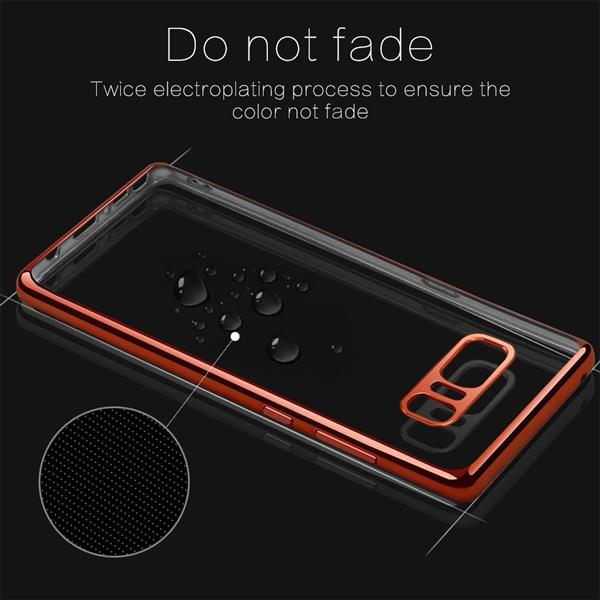 Grote foto note 8 hoesje tpu siliconen case softgel ultradunne cover rosegold telecommunicatie opladers en autoladers