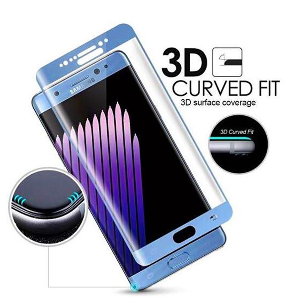 Grote foto professionele samsung galaxy note 7 tempered glass 3d design full screen coverage blauw telecommunicatie mobieltjes