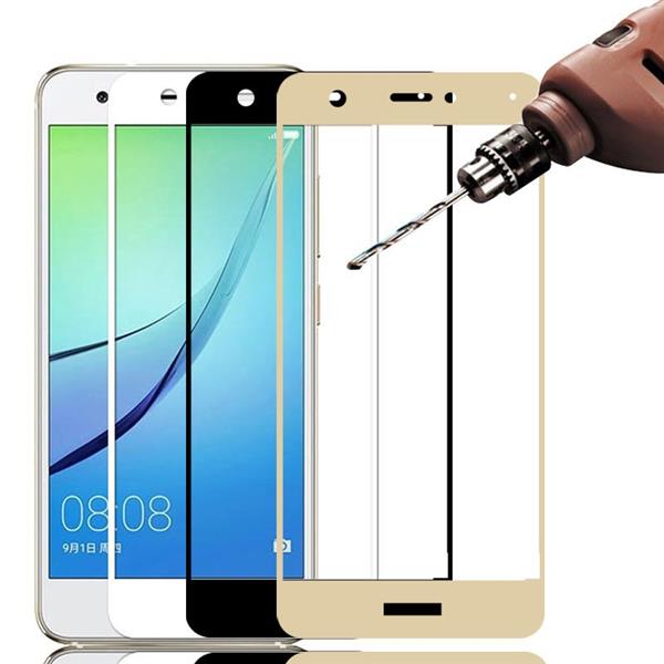 Grote foto huawei p10 lite tempered glass 4d glazen volledige dekking tot aan de randen zwart telecommunicatie mobieltjes