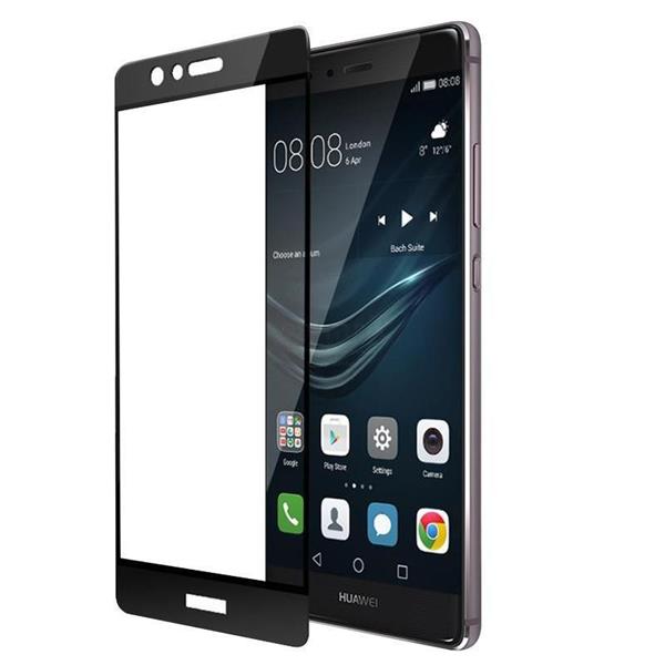 Grote foto huawei p10 lite tempered glass 4d glazen volledige dekking tot aan de randen zwart telecommunicatie mobieltjes