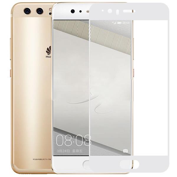 Grote foto huawei p10 lite tempered glass 4d glazen volledige dekking tot aan de randen wit telecommunicatie mobieltjes