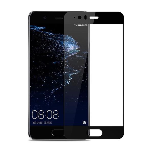 Grote foto huawei p10 tempered glass 4d glazen volledige dekking tot aan de randen zwart telecommunicatie mobieltjes