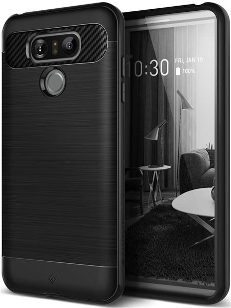 Grote foto lg g6 caseology vault series tpu shock proof case black telecommunicatie mobieltjes