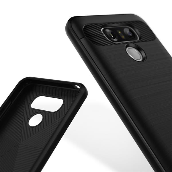 Grote foto lg g6 caseology vault series tpu shock proof case black telecommunicatie mobieltjes