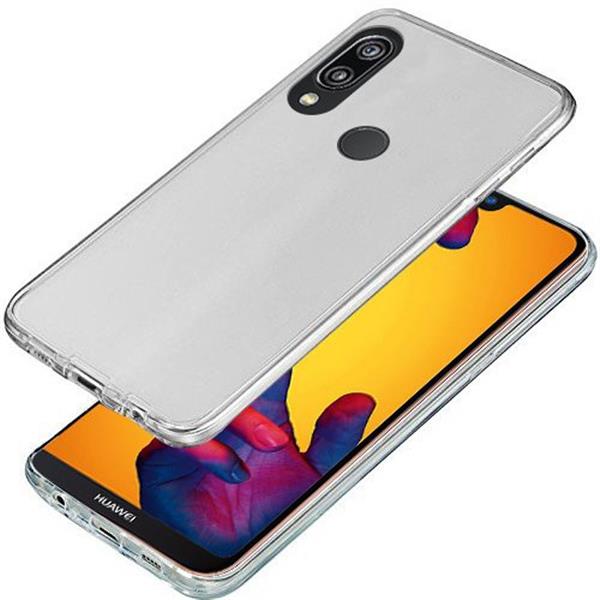 Grote foto p20 lite dual tpu case 360 graden cover 2 in 1 voor en achter volledig transparant geen stippels telecommunicatie mobieltjes