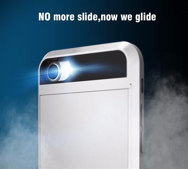 Grote foto iphone 7 plus arc card case premium protection zilver telecommunicatie mobieltjes