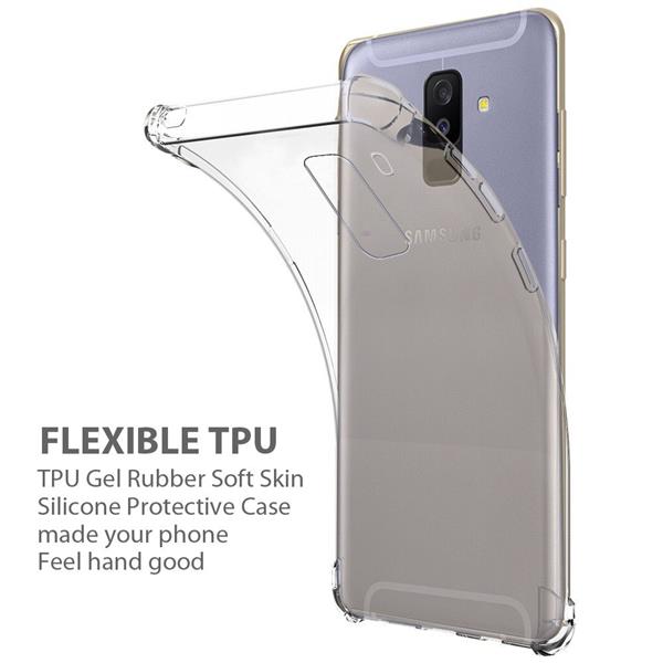 Grote foto drphone a6 2018 2018 tpu hoesje siliconen shock bumper case backcover met verstevigde randen telecommunicatie mobieltjes