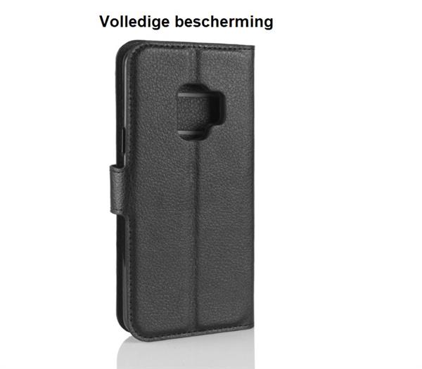 Grote foto drphone galaxy a6 2018 flipcover bookcase luxe booktype pu lederen portemonnee case wallet cas telecommunicatie mobieltjes