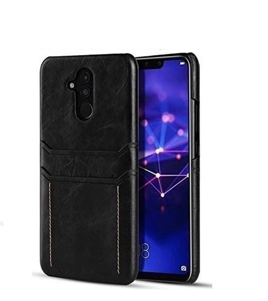 Grote foto drphone huawei mate 20 lite luxe kaarthouder case premium pu lederen backcover zwart telecommunicatie mobieltjes