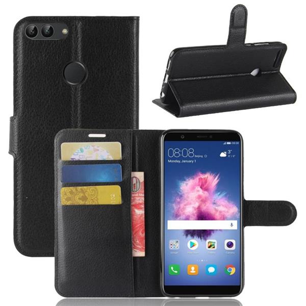 Grote foto drphone huawei p smart 2018 flipcover bookcase luxe booktype pu lederen portemonnee case walle telecommunicatie mobieltjes