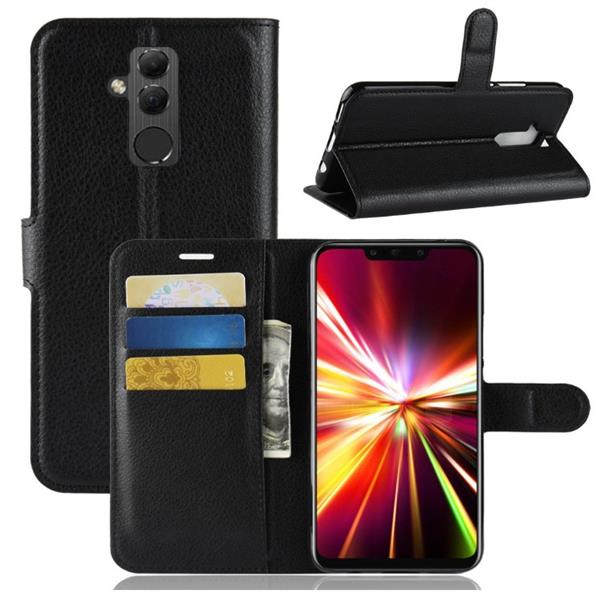 Grote foto drphone mate 20 lite flipcover bookcase luxe booktype pu lederen portemonnee case wallet case telecommunicatie mobieltjes