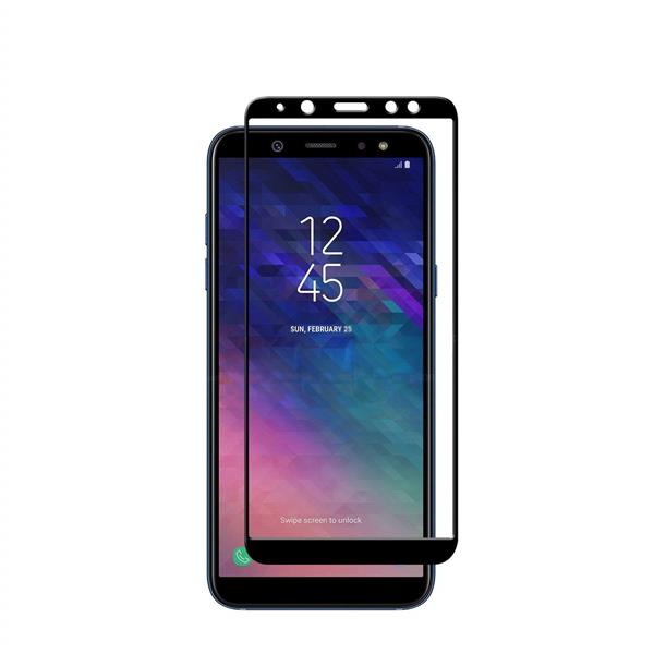 Grote foto drphone samsung a6 2018 glas 4d volledige glazen dekking full coverage curved edge frame tempered gl telecommunicatie mobieltjes