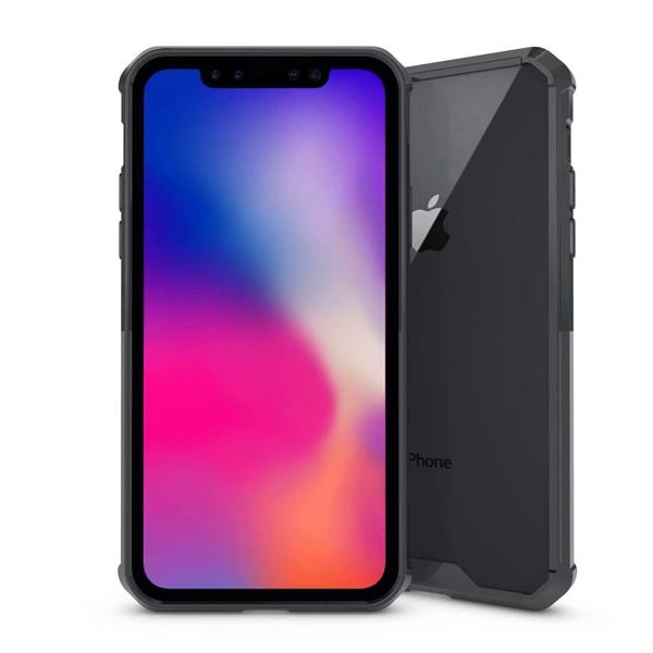 Grote foto drphone iphone xr 6 1 inch air hybride tpu case tough pc back tpu armor bumper zwart telecommunicatie mobieltjes