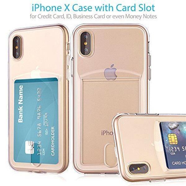 Grote foto drphone iphone x hoesje tpu ultra kaart dun slim case transparant telecommunicatie mobieltjes