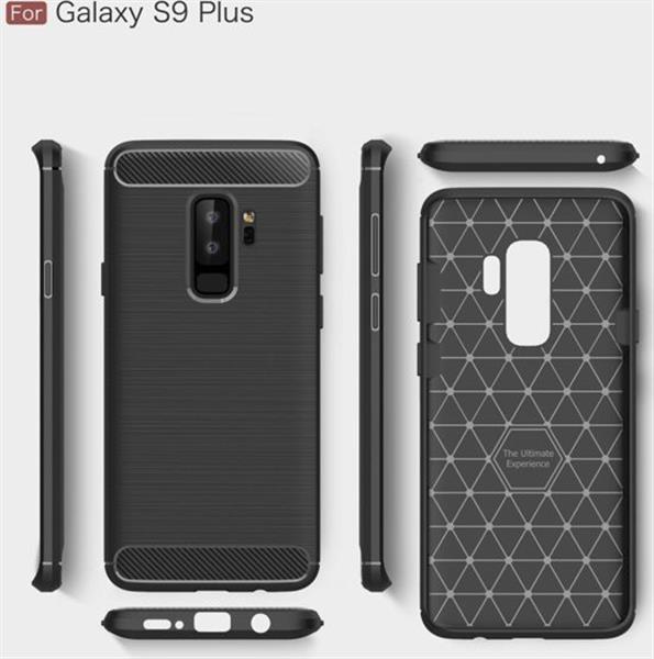 Grote foto premium drphone shock proof geborsteld carbon print samsung galaxy s9 plus case luxe tpu hoes telecommunicatie mobieltjes