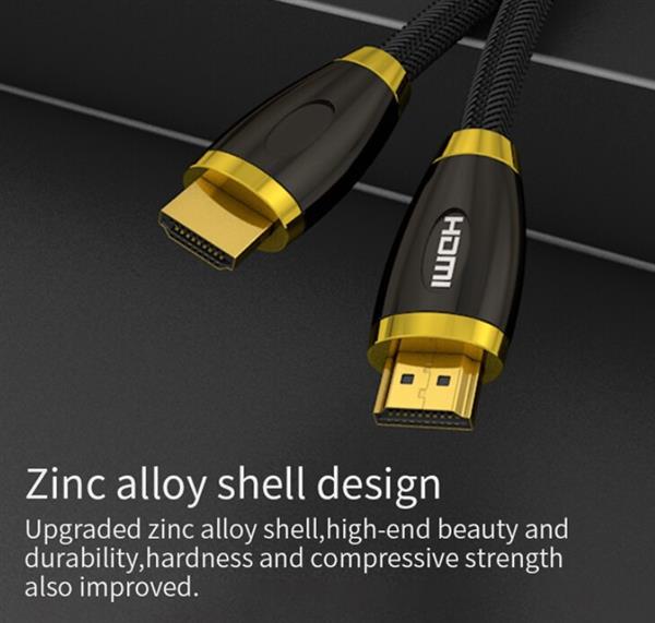 Grote foto drphone hi speed pro hdmi naar hdmi kabel 2.0 gouden connectoren 5 meter audio video 18gb telecommunicatie opladers en autoladers