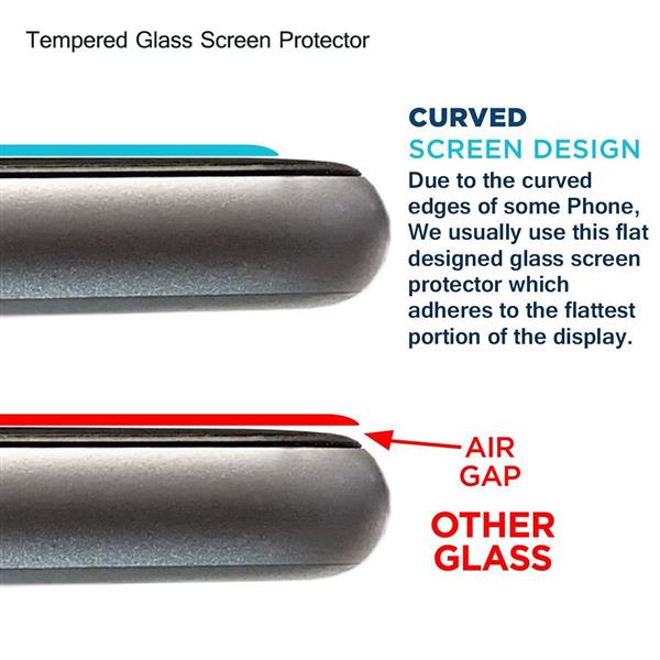 Grote foto drphone 3x huawei p smart glas glazen screen protector tempered glass 2.5d 9h 0.26mm telecommunicatie mobieltjes