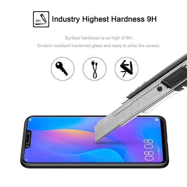 Grote foto drphone 3x huawei p smart glas glazen screen protector tempered glass 2.5d 9h 0.26mm telecommunicatie mobieltjes