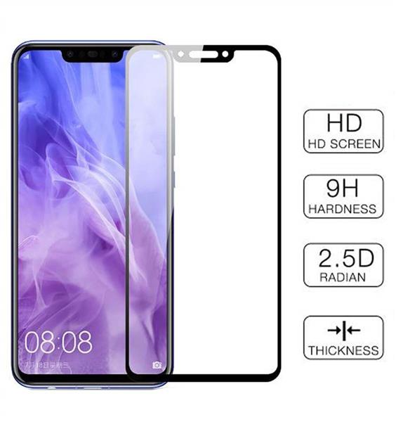 Grote foto drphone huawei p smart glas 4d volledige glazen dekking full coverage curved edge frame tempered gla telecommunicatie mobieltjes