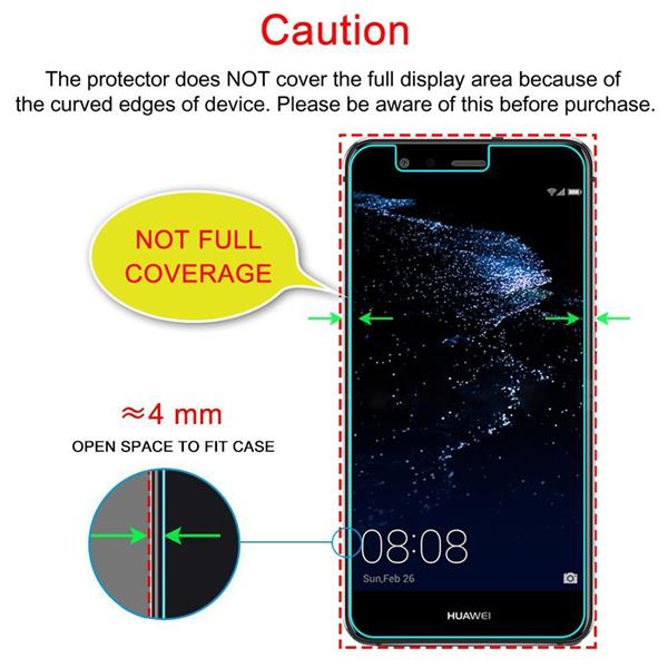 Grote foto drphone huawei p10 lite glas glazen screen protector tempered glass 2.5d 9h 0.26mm telecommunicatie mobieltjes