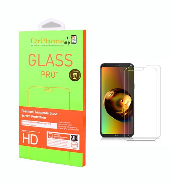 Grote foto drphone lg q6 glas glazen screen protector tempered glass 2.5d 9h 0.26mm telecommunicatie mobieltjes