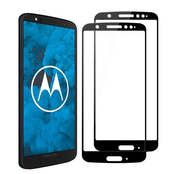 Grote foto drphone moto g6 glas 4d volledige glazen dekking full coverage curved edge frame tempered glass zwar telecommunicatie mobieltjes