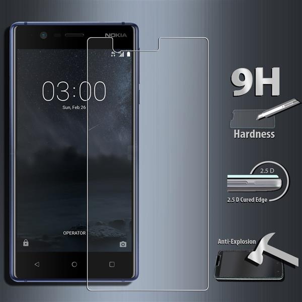 Grote foto drphone nokia 5 glas glazen screen protector tempered glass 2.5d 9h 0.26mm telecommunicatie mobieltjes