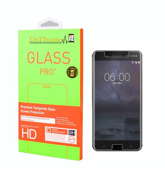 Grote foto drphone nokia 6 glas glazen screen protector tempered glass 2.5d 9h 0.26mm telecommunicatie mobieltjes