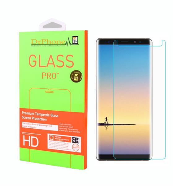 Grote foto drphone note 8 glas glazen screen protector tempered glass 2.5d 9h 0.26mm telecommunicatie mobieltjes