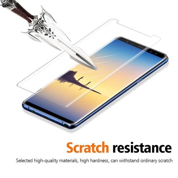 Grote foto drphone note 8 glas glazen screen protector tempered glass 2.5d 9h 0.26mm telecommunicatie mobieltjes